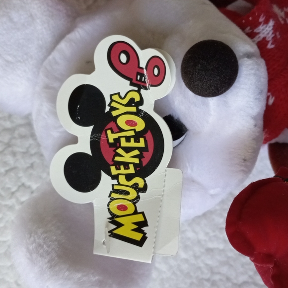 1990s Vintage Disneyland WDW Mouseketoys Winter Snowman Mickey Mouse - Picture 2 of 5